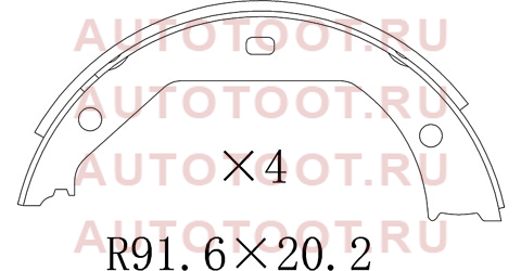 Колодки тормозные барабанные зад BMW 3 E46/E90/F30 99-18/ 5 E39 95-03 st280074 sat – купить в Омске. Цены, характеристики, фото в интернет-магазине autotoot.ru