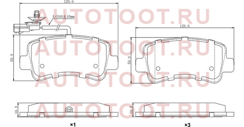 Колодки тормозные зад RENAULT MASTER III 10-/NISSAN NV400 11-/OPEL MOVANO 10- st280085 sat – купить в Омске. Цены, характеристики, фото в интернет-магазине autotoot.ru