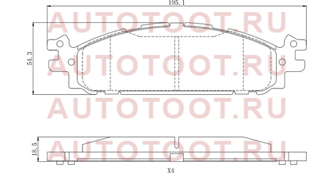 Колодки тормозные перед FORD EXPLORER 10-/TAURUS 10- st280091 sat – купить в Омске. Цены, характеристики, фото в интернет-магазине autotoot.ru