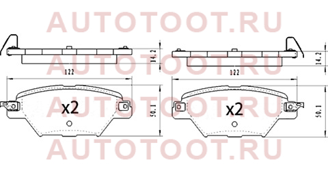 Колодки тормозные задние CHERY TIGGO 4 17-/ TIGGO 7 16- st280119 sat – купить в Омске. Цены, характеристики, фото в интернет-магазине autotoot.ru