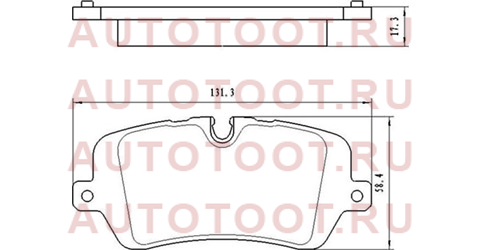 Колодки тормозные зад LAND ROVER DISCOVERY 16-/RANGE ROVER 12-/RANGE ROVER SPORT 13- st280160 Sat – купить в Омске. Цены, характеристики, фото в интернет-магазине autotoot.ru