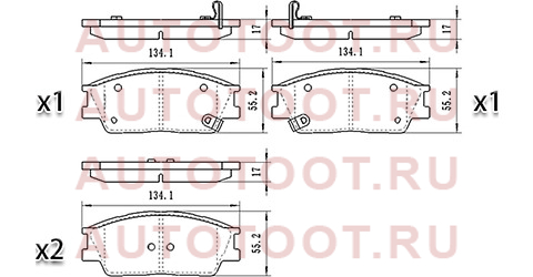 Колодки тормозные перед HYUNDAI CRETA 21-/KIA SOUL 18- st280171 sat – купить в Омске. Цены, характеристики, фото в интернет-магазине autotoot.ru