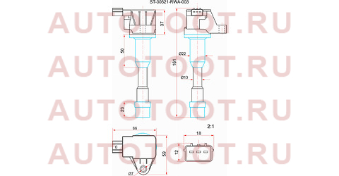 Катушка зажигания RR HONDA CIVIC 06-12/FIT/JAZZ 02-08/INSIGHT 09-14 L12/L13 st-30521-pwa-003 sat – купить в Омске. Цены, характеристики, фото в интернет-магазине autotoot.ru