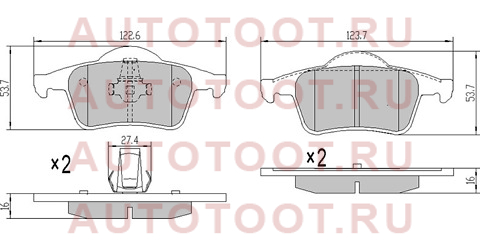 Колодки тормозные зад VOLVO S60/S80/V70/XC70 97-02 st30648382 sat – купить в Омске. Цены, характеристики, фото в интернет-магазине autotoot.ru