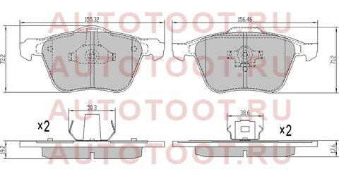 Колодки тормозные перед VOLVO XC90/S60/S80/V70 Диск 15/16 st30793231 sat – купить в Омске. Цены, характеристики, фото в интернет-магазине autotoot.ru