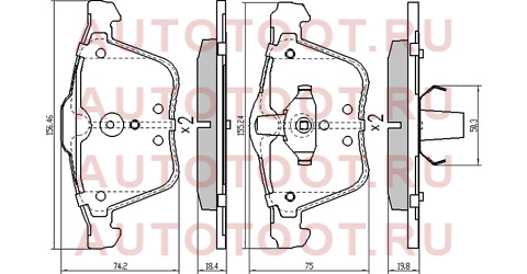 Колодки тоормозные перед FORD S-MAX 06-/ VOLVO S80/V70/XC70 06- st30793857 sat – купить в Омске. Цены, характеристики, фото в интернет-магазине autotoot.ru