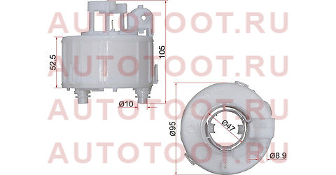 Фильтр топливный погружной HYUNDAI SOLARIS 10-/IX35 10-/KIA RIO 10-/SORENTO 09- st311121r000 sat – купить в Омске. Цены, характеристики, фото в интернет-магазине autotoot.ru