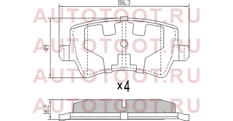 Колодки тормозные зад VOLVO XC60/70/LAND ROVER EVOQUE 11-/FORD GALAXY II/S-MAX 06- st31445796 sat – купить в Омске. Цены, характеристики, фото в интернет-магазине autotoot.ru