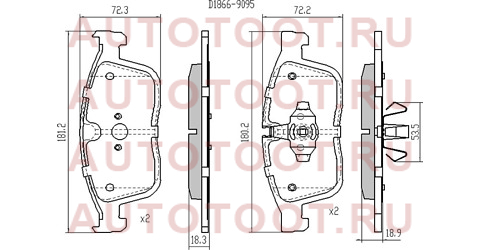 Колодки тормозные перед VOLVO XC60 15- st31445985 sat – купить в Омске. Цены, характеристики, фото в интернет-магазине autotoot.ru