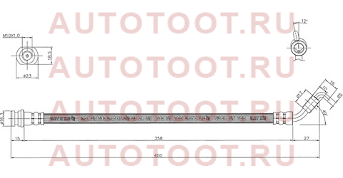 Шланг тормозной задний (Таиланд) SUZUKI GRAND VITARA II 05-16 LH st320010 sat – купить в Омске. Цены, характеристики, фото в интернет-магазине autotoot.ru