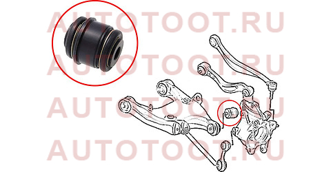 Сайлентблок заднего нижнего рычага BMW 5 F10/F11/F18 2009- st33326780438 sat – купить в Омске. Цены, характеристики, фото в интернет-магазине autotoot.ru