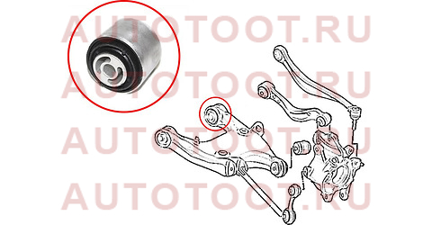 Сайлентблок заднего нижнего рычага BMW 5 F1# 09-/BMW6 F06 11-/F1# 11-/BMW7 F0# 09-15 st33326784351b sat – купить в Омске. Цены, характеристики, фото в интернет-магазине autotoot.ru