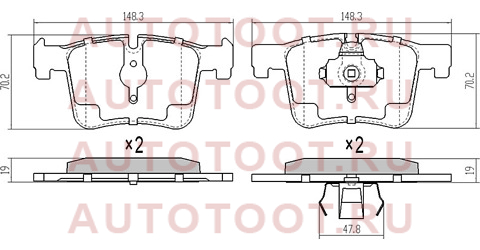 Колодки тормозные перед BMW 1 F20/F21 11- 2 F22 13- 3 F30/31/34/80 11- 4 F32/33/36/82/83 13- X3 F st34106799801 sat – купить в Омске. Цены, характеристики, фото в интернет-магазине autotoot.ru