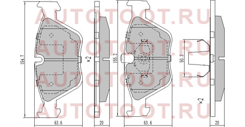 Колодки тормозные перед BMW X3 E83 04-10/5 E39 95-03/3 E46 03-/Z4 E86 06- st34112282995 sat – купить в Омске. Цены, характеристики, фото в интернет-магазине autotoot.ru