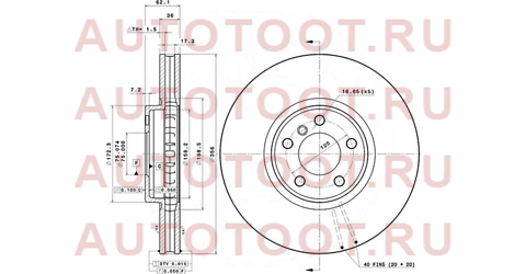 Диск тормозной перед BMW X5 E53 4,4/4,6/4,8I 01-06 st34116756847 sat – купить в Омске. Цены, характеристики, фото в интернет-магазине autotoot.ru