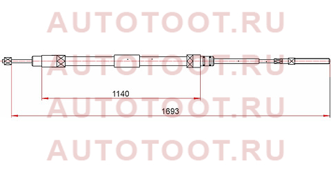 Трос ручного тормоза BMW 3 E46 97-05 LH st34411165021 sat – купить в Омске. Цены, характеристики, фото в интернет-магазине autotoot.ru