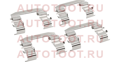 Комплект монтажный тормозных колодок FR KIA CEED/CERATO/SONATA/SOUL/HYUNDAI ELANTRA/I30 st3490059 Sat – купить в Омске. Цены, характеристики, фото в интернет-магазине autotoot.ru