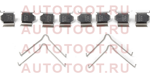 Комплект монтажный тормозных колодок FR MAZDA 323/626/PREMACY/MAZDA 6 st3490077 sat – купить в Омске. Цены, характеристики, фото в интернет-магазине autotoot.ru