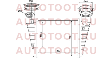 Радиатор интеркулера VW PASSAT B5 97-05/SKODA SUPERB 02-08 1.8T st3b0145805h sat – купить в Омске. Цены, характеристики, фото в интернет-магазине autotoot.ru