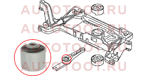 Картридж задней подушки двигателя VW JETTA 05-16/GOLF 03-/PASSAT 05-15/TIGUAN 07-/SKODA YETI 10-/OCT st3c0199855jc sat – купить в Омске. Цены, характеристики, фото в интернет-магазине autotoot.ru