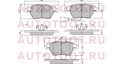 Колодки тормозные перед VAG PASSAT 09-/POLO14- st3c0698151c sat – купить в Омске. Цены, характеристики, фото в интернет-магазине autotoot.ru