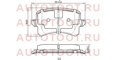 Колодки тормозные зад VAG PASSAT VI/VII/ PASSAT CC/ TIGUAN 07-/ AUDI A6/S6 04-11 st3c0698451f sat – купить в Омске. Цены, характеристики, фото в интернет-магазине autotoot.ru