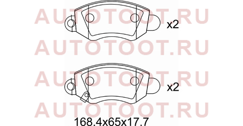 Колодки тормозные перед FORD TRANSIT 00-06/LDV MAXUS 04-08 st4077636 sat – купить в Омске. Цены, характеристики, фото в интернет-магазине autotoot.ru