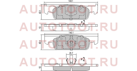 Колодки тормозные перед RENAULT LOGAN 14-/CLIO 12-/SMART 14- st410602581r sat – купить в Омске. Цены, характеристики, фото в интернет-магазине autotoot.ru