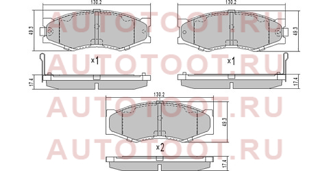 Колодки тормозные перед NISSAN DATSUN D21 st4106031e94 sat – купить в Омске. Цены, характеристики, фото в интернет-магазине autotoot.ru