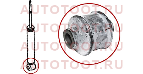 Сайлентблок заднего амортизатора MITSUBISHI OUTLANDER CW# 06-12/PEUGEOT 4007 07-12/CITROEN C-CROSSER st4162a050b Sat – купить в Омске. Цены, характеристики, фото в интернет-магазине autotoot.ru