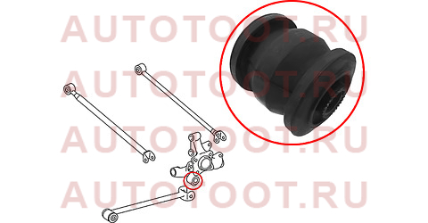 Сайлентблок задней цапфы TOYOTA AVENSIS AT22#/AZT220/CDT220/CT220/ST220/ZZT22# 1997-2003 st4230405110u Sat – купить в Омске. Цены, характеристики, фото в интернет-магазине autotoot.ru