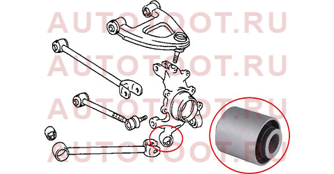 Сайлентблок неподвижный задней цапфы (к продол. тяге) TOYOTA CHASER/CRESTA/MARK2/CROWN JZS155 92- st-42305-30040f sat – купить в Омске. Цены, характеристики, фото в интернет-магазине autotoot.ru