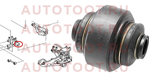 Сайлентблок задней цапфы LEXUS RX270/350/450H AGL10/GGL10 2008- st4230548060u sat – купить в Омске. Цены, характеристики, фото в интернет-магазине autotoot.ru