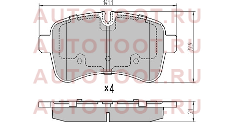 Колодки тормозные зад IVECO DAILY 06- st42555917 sat – купить в Омске. Цены, характеристики, фото в интернет-магазине autotoot.ru