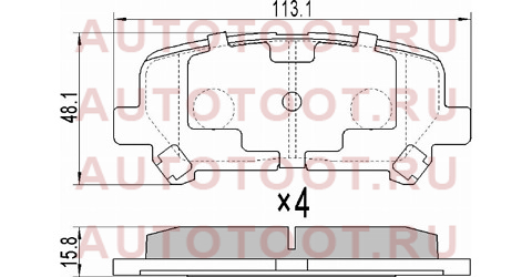 Колодки тормозные зад HONDA PILOT YF4 2009-2014 st43022stxa00 sat – купить в Омске. Цены, характеристики, фото в интернет-магазине autotoot.ru