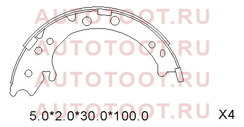 Колодки ручного тормоза HONDA CR-V RE# 07-12/STEPWGN RP 15- (комплект 4шт) st43053sww000 sat – купить в Омске. Цены, характеристики, фото в интернет-магазине autotoot.ru