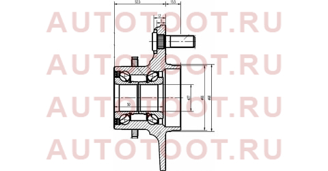 Ступичный узел задн. NISSAN BLUEBIRD SYLPHY G10/SUNNY B15 2WD (4 шпильки, ABS) st432004m400 sat – купить в Омске. Цены, характеристики, фото в интернет-магазине autotoot.ru