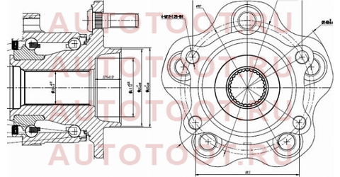 Ступичный узел задн. NISSAN MURANO Z50/Z51/PRESAGE U31/QUEST V42/TEANA J31/J32 4WD st-43202-jp20a sat – купить в Омске. Цены, характеристики, фото в интернет-магазине autotoot.ru