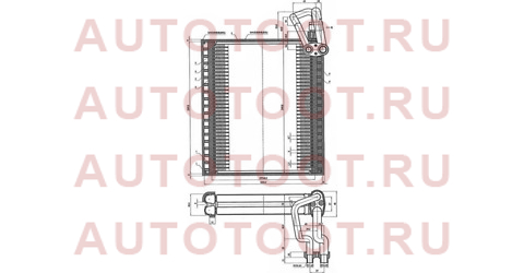 Испаритель кондиционера NISSAN X-TRAIL 07-13/SERENA 05-/SENTRA 06-/LAFESTA 05-12 st4330003 sat – купить в Омске. Цены, характеристики, фото в интернет-магазине autotoot.ru