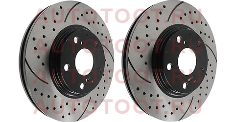 Комплект дисков тормозных передний перфорированные TOYOTA Harrier #10/15, RX300 MCU1#, Kluger/Higla st4351248011pf sat – купить в Омске. Цены, характеристики, фото в интернет-магазине autotoot.ru