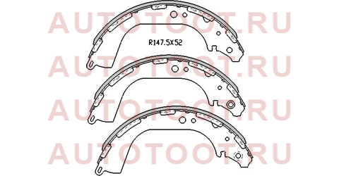 Колодки тормозные зад NISSAN TERRANO R50/PATHFINDER R50 st440600w725 sat – купить в Омске. Цены, характеристики, фото в интернет-магазине autotoot.ru