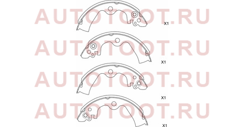 Колодки тормозные зад NISSAN CUBE 10/MARCH 11 st440602u025 sat – купить в Омске. Цены, характеристики, фото в интернет-магазине autotoot.ru