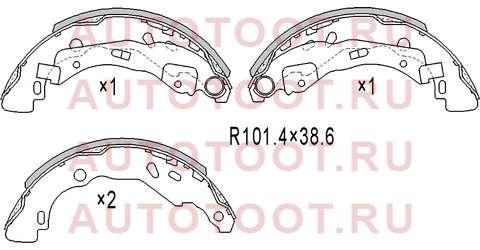 Колодки тормозные зад RENAULT LOGAN 04- st440609415r sat – купить в Омске. Цены, характеристики, фото в интернет-магазине autotoot.ru