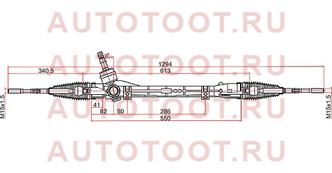 Рейка рулевая MITSUBISHI ASX 10-/OUTLANDER 12- LHD st4410a453 sat – купить в Омске. Цены, характеристики, фото в интернет-магазине autotoot.ru