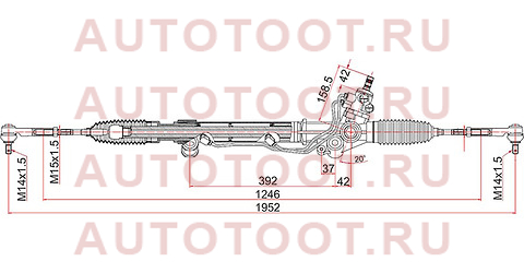 Рейка рулевая TOYOTA Land CRUISER PRADO 02-08 / HILUX SURF 02-08 LHD st-44200-35061 sat – купить в Омске. Цены, характеристики, фото в интернет-магазине autotoot.ru