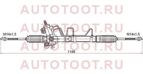 Рейка рулевая Toyota RAV4 00-03 LHD st-44200-42120 sat – купить в Омске. Цены, характеристики, фото в интернет-магазине autotoot.ru