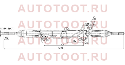 Рейка рулевая TOYOTA LAND CRUISER 200/SEQUOIA 07-/LEXUS LX570 07- st-44200-60170 sat – купить в Омске. Цены, характеристики, фото в интернет-магазине autotoot.ru