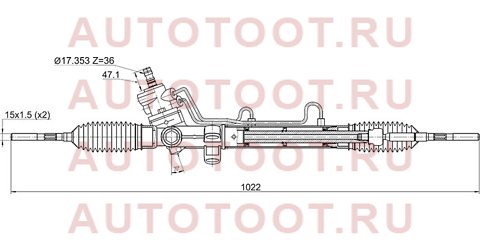 Рейка рулевая Toyota CARINA E 92- LHD st-44250-20580 sat – купить в Омске. Цены, характеристики, фото в интернет-магазине autotoot.ru