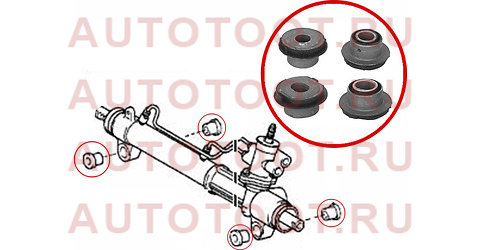 Сайлентблок рулевой рейки (комплект) TOYOTA RAV 4 00-05 st4425042140b sat – купить в Омске. Цены, характеристики, фото в интернет-магазине autotoot.ru