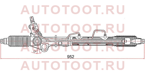 Рейка рулевая Toyota Land Cruiser Prado 96-02 LHD st-44250-60022 sat – купить в Омске. Цены, характеристики, фото в интернет-магазине autotoot.ru